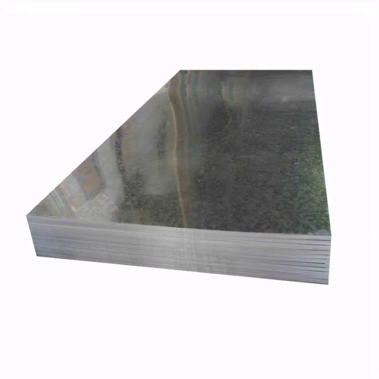 Zn coated GI GP sheets hot dip galvanized steel plate perforated thin metal black galvanized steel sheet with low price